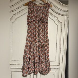 Easel Brown Sleeveless Maxi Sundress